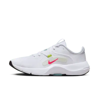 

Кроссовки Nike In-Season TR 13, цвет White/Denim Turquoise/Black/Hot Punch