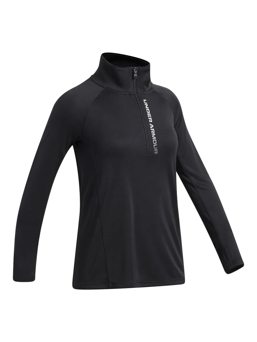 Спортивная футболка UNDER ARMOUR Performance Shirt с логотипом бренда, черного цвета — фото 4
