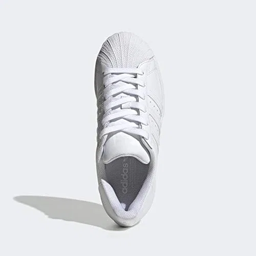 Детские кроссовки для мальчиков и девочек Superstar Foundation J Adidas Originals, Black White — фото 3