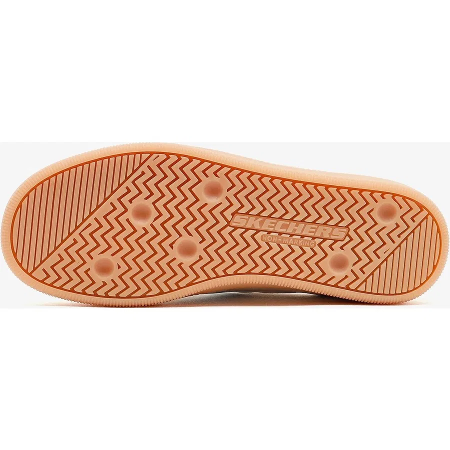 Кроссовки с мягкой стелькой Memory Foam Hotshot Kickoff Squad Skechers, Бежевый/Светло-синий — фото 4