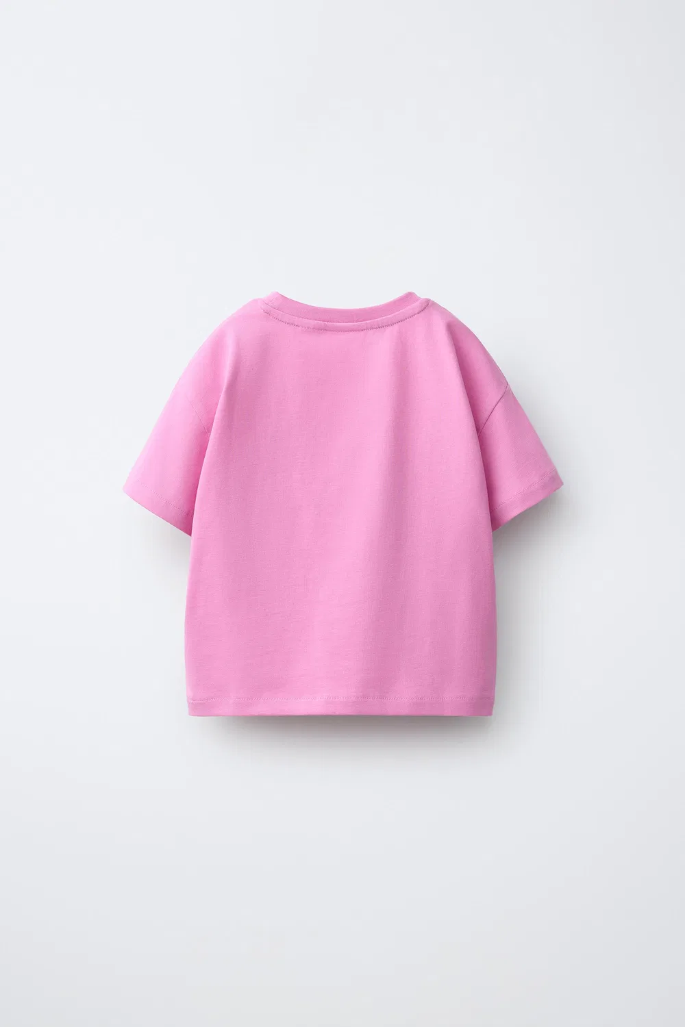 Футболка с вышивкой ZARA, Pink — фото 2