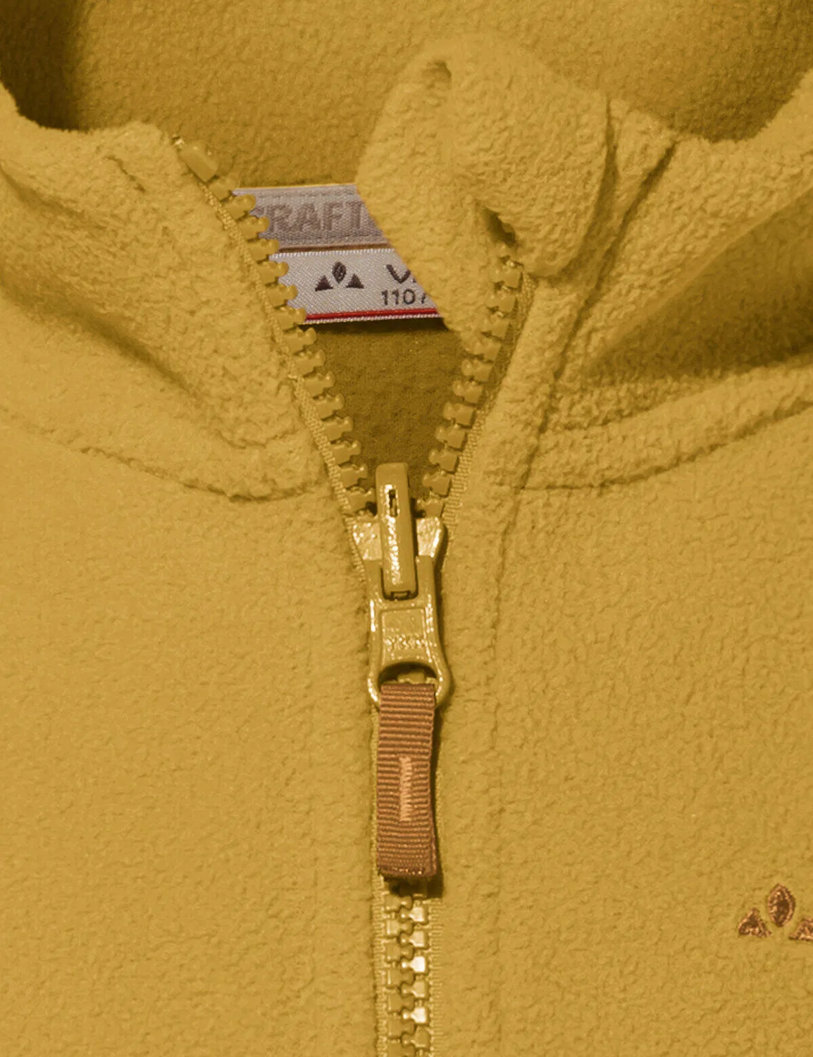 Детская флисовая куртка Pulex Jacket II Vaude, Gelb — фото 3