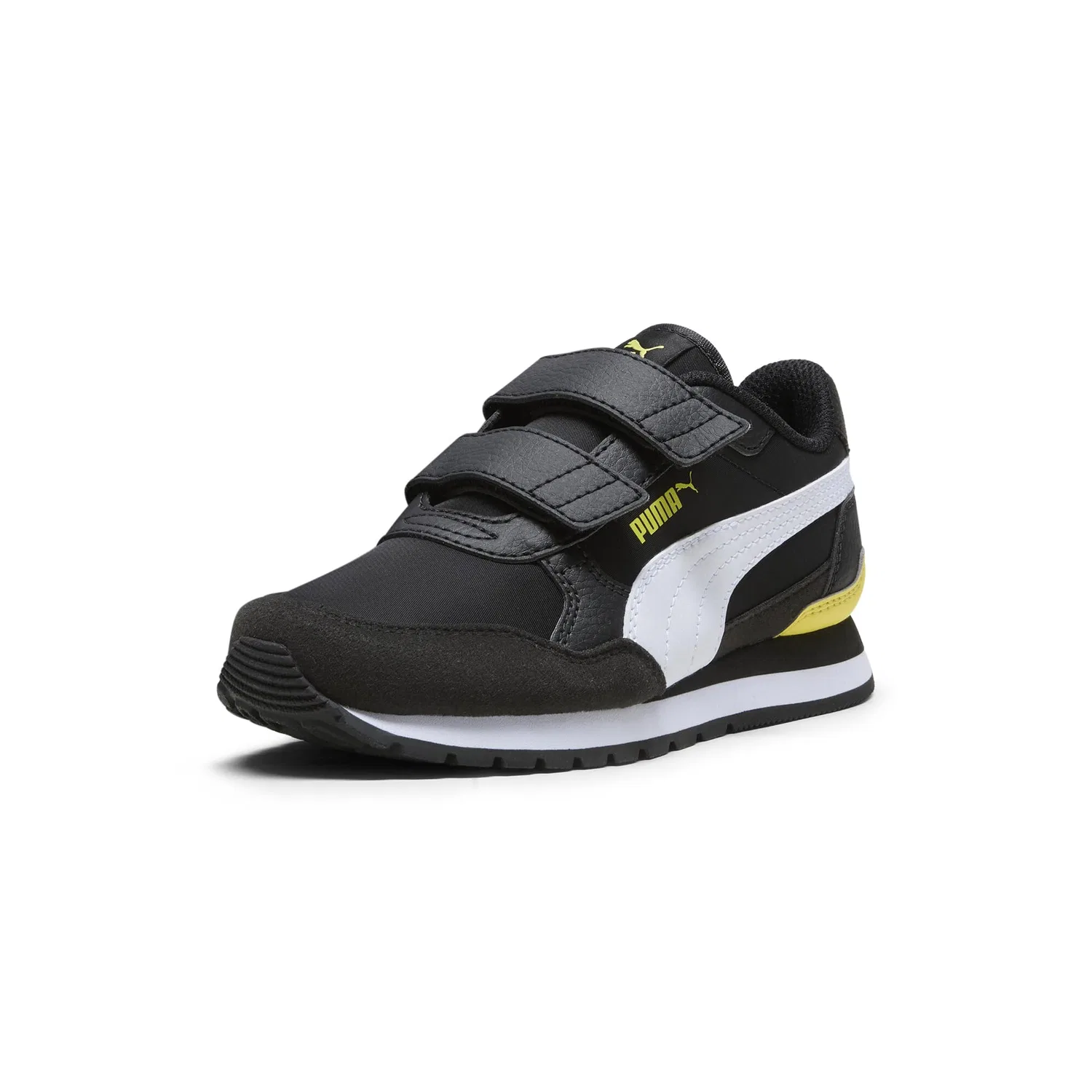 Детские кроссовки PUMA St Runner Hook And Loop Shoes Puma Black Puma White Lawn
