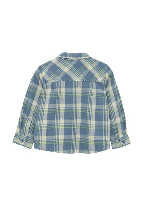 Блузка хлопковая Button-down S.Oliver, голубой — фото 2