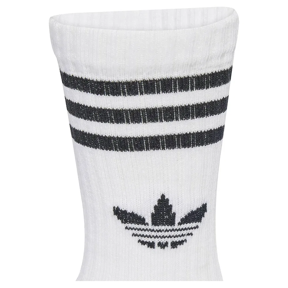 Детские носки с высоким вырезом Adidas Originals, White — фото 3