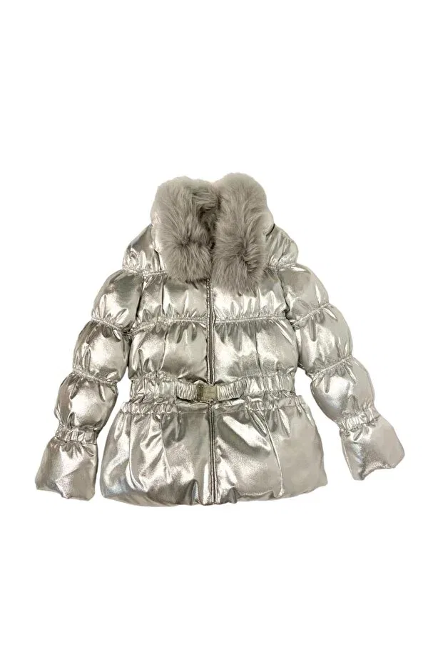 Детское зимнее пальто для девочек с длинным рукавом Miss grant coat Tomstore, Gray