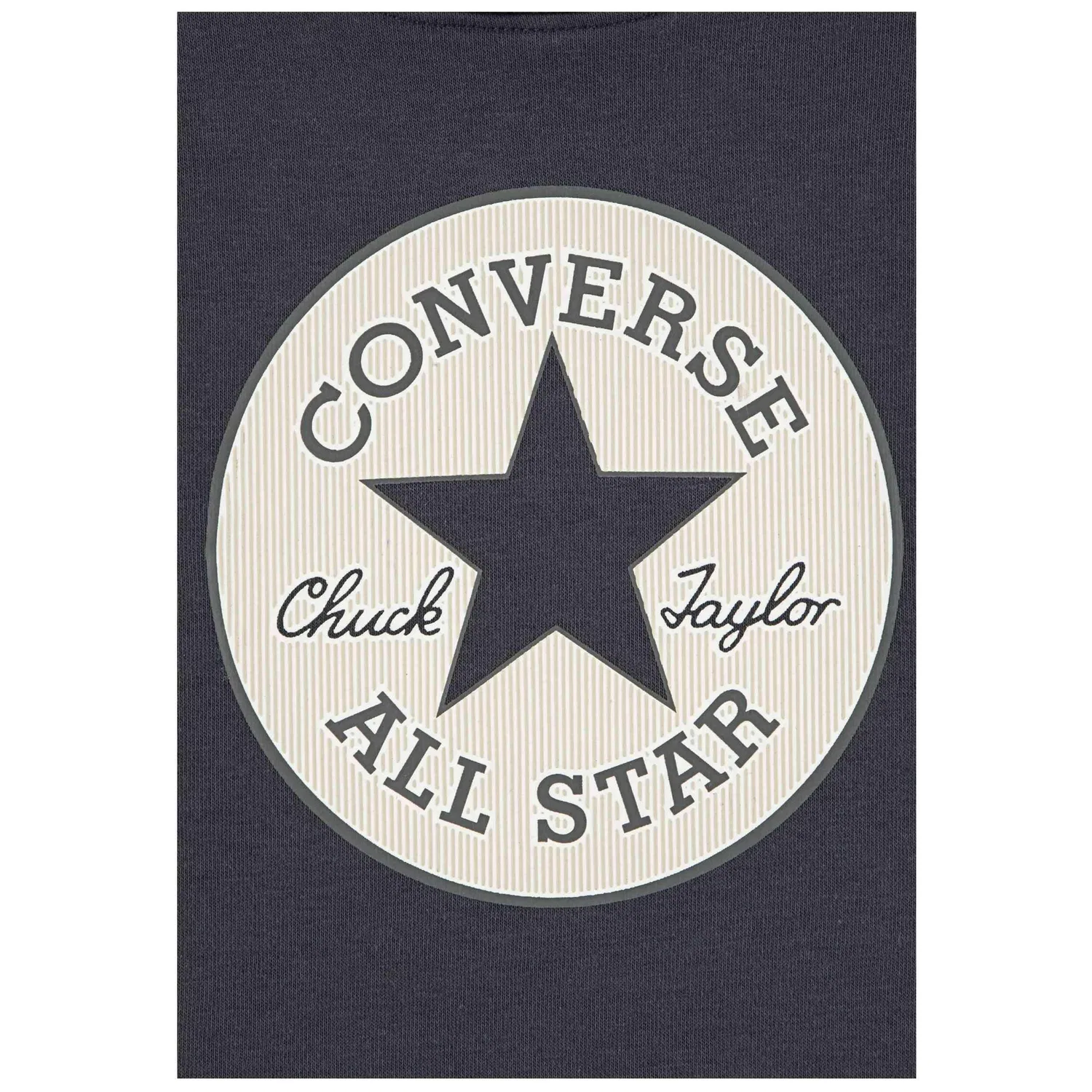 Детское худи с капюшоном для мальчиков 4CH767_GDA Converse, Grau — фото 3