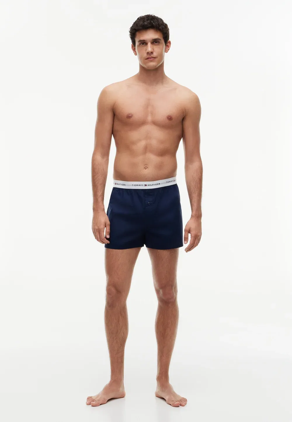 Фирменный комплект из 2 боксерских шорт Tommy Hilfiger, Carbon Navy/Carbon Navy