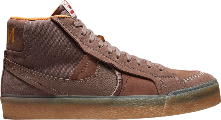 Кроссовки Nike Zoom Blazer Mid Premium Plus SB 'Brown Gum', коричневый - фото