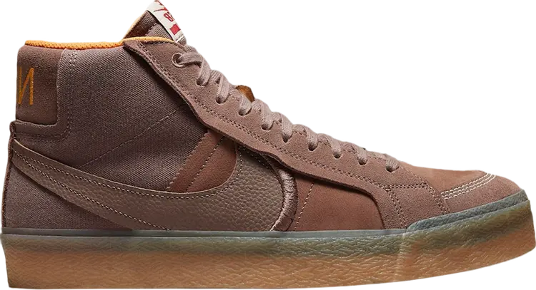 

Кроссовки Nike Zoom Blazer Mid Premium Plus SB 'Brown Gum', коричневый