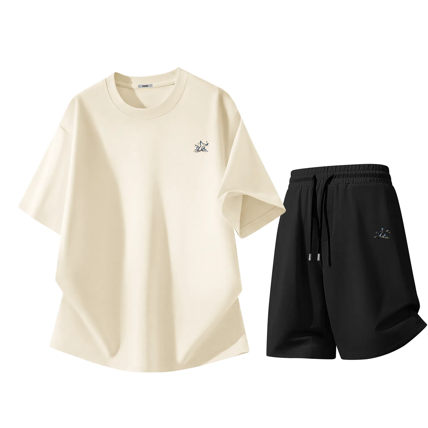 Детский спортивный комплект MINISO, Light Beige+Black