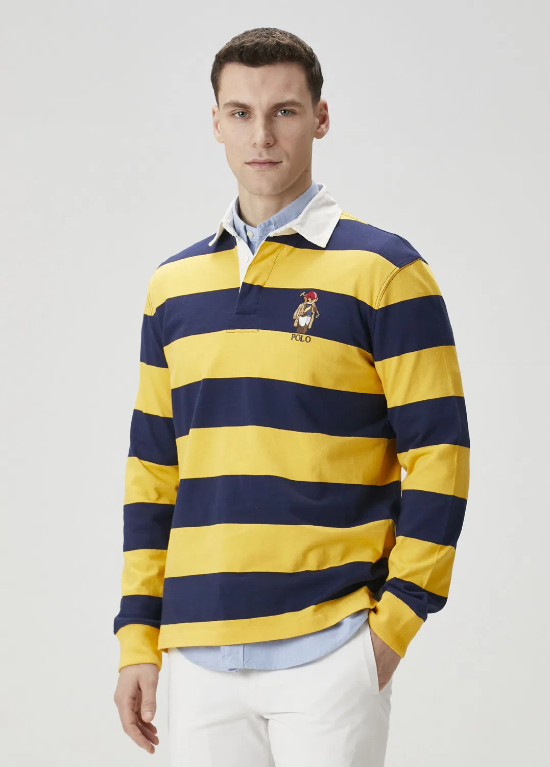 Свитшот поло Polo Ralph Lauren, синий