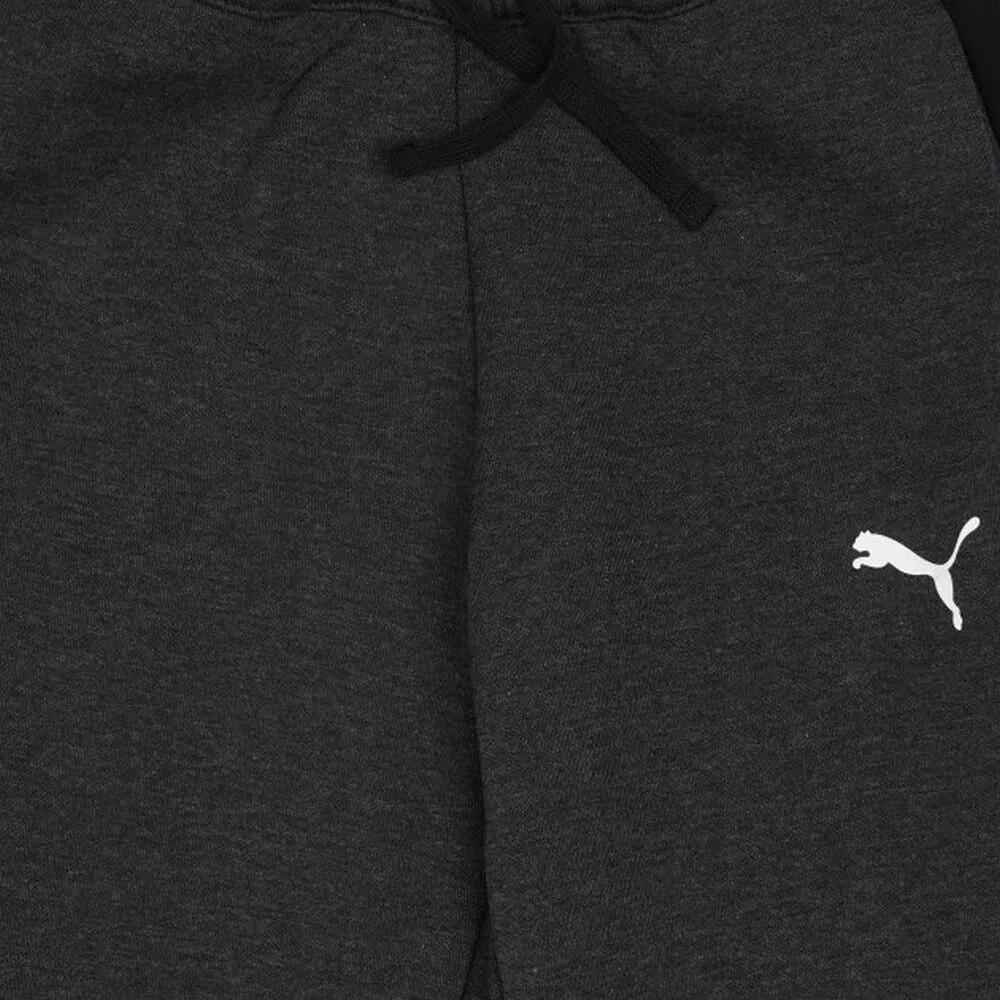 Детские спортивные штаны Puma Sweat Pants Dark Grey Heather Junior, Цвет: Schwarz — фото 3