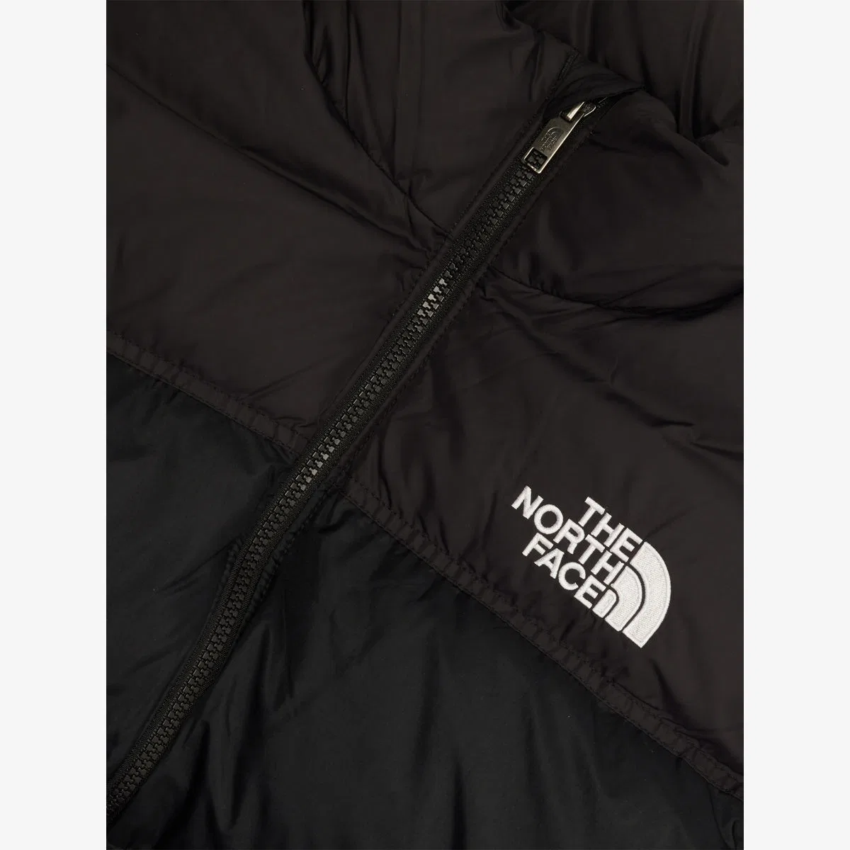 Детская ретро-куртка nuptse из нейлона и пуха 1996 года The North Face, черный — фото 2