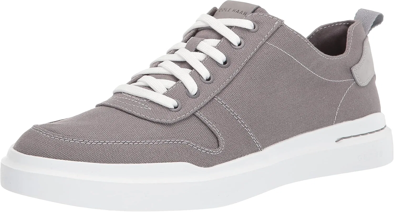 Cole Haan Herren Gp RLY Canvs Crt SNK: парусиновые кроссовки/кроссовки Stormcloud, Gray — фото 4