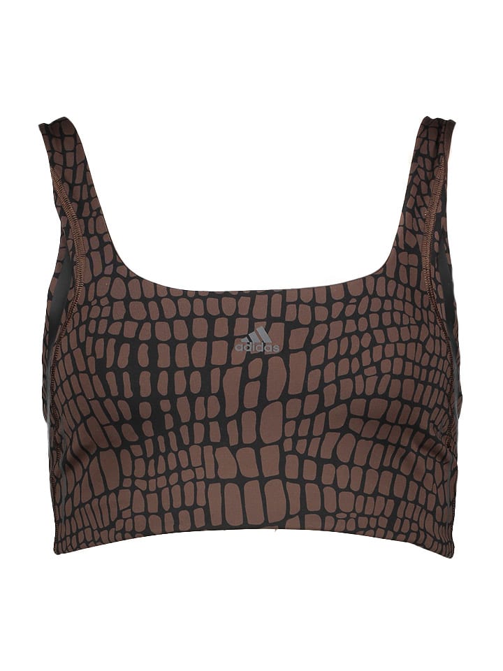 

Спортивный бюстгальтер adidas, цвет braun - medium