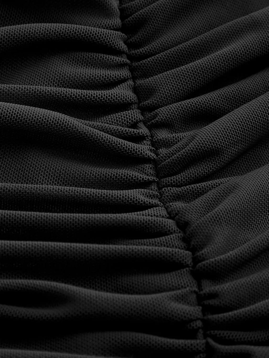 Женское облегающее платье на тонких бретелях с драпировкой, Black — фото 4