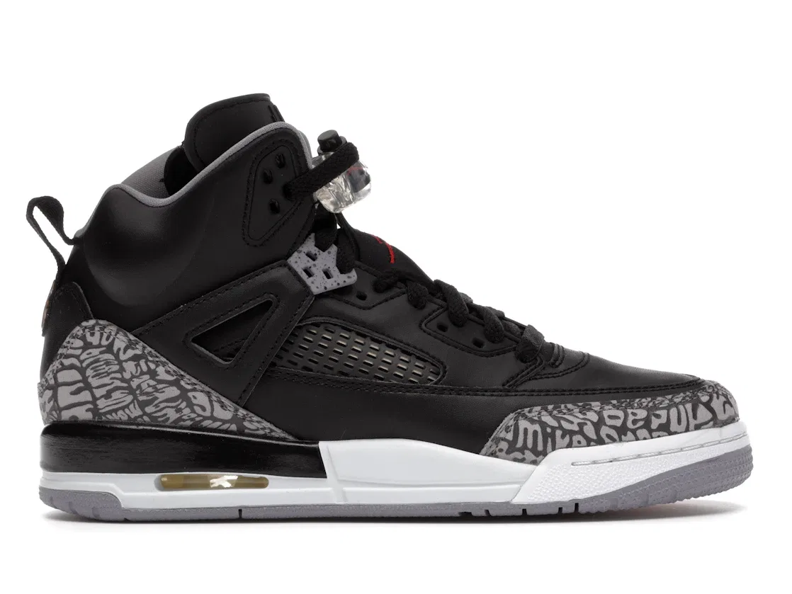 Детские кроссовки Lifestyle Jordan Spizike Black Cement, Black/Varsity Red-Cement Grey-White-Dark Grey