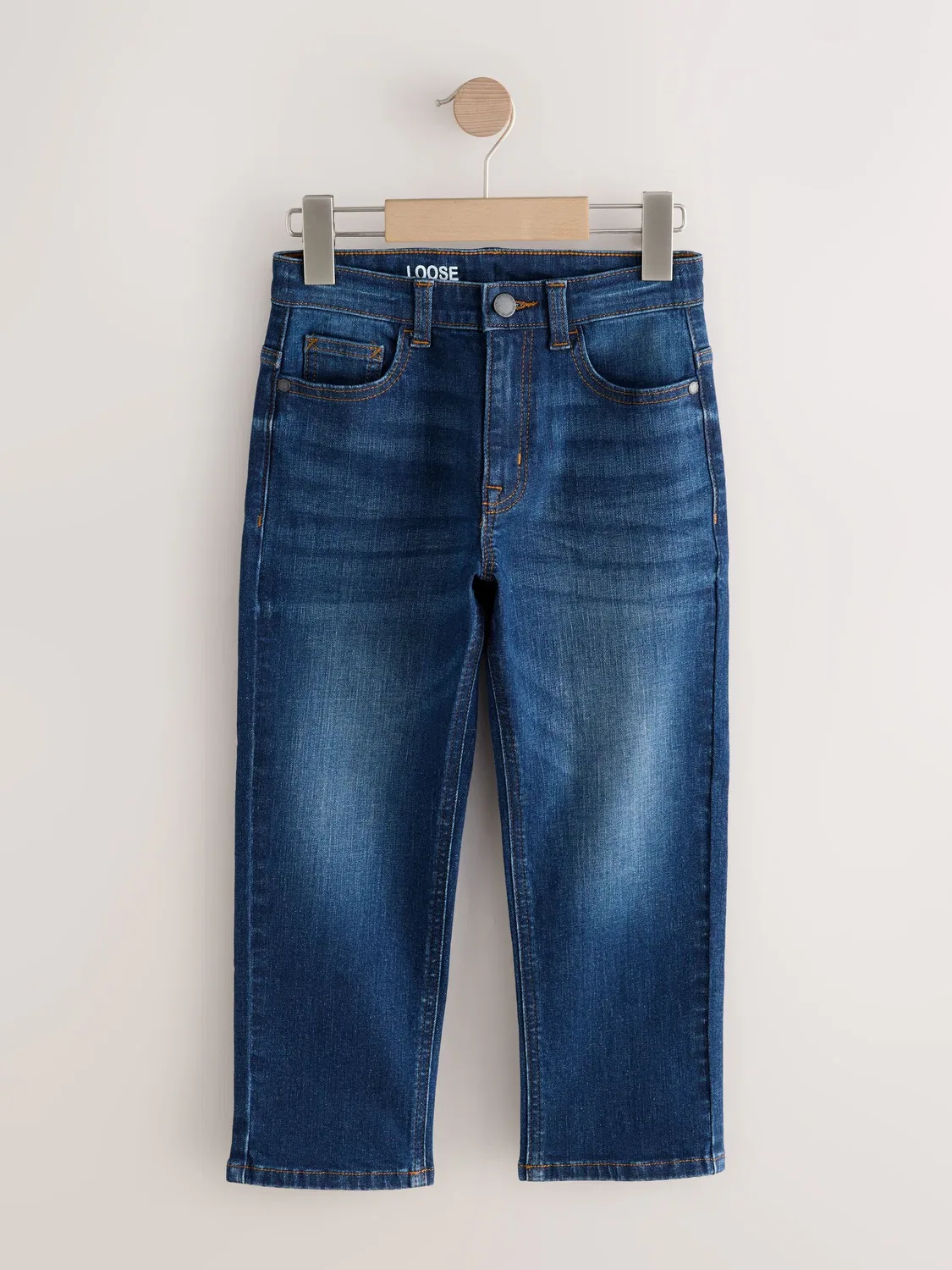 Джинсы свободные stretch, Blue Next
