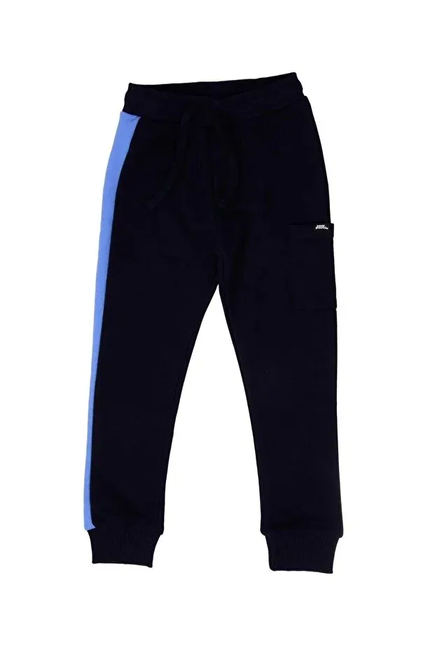 Детские спортивные штаны для девочек с принтом No Fear, Navy Blue