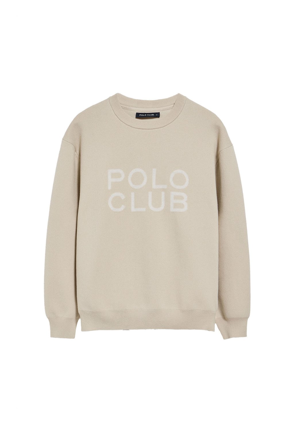 

Толстовка U NECK REGULAR FIT AXEL BLOCK Polo Club, бежевый