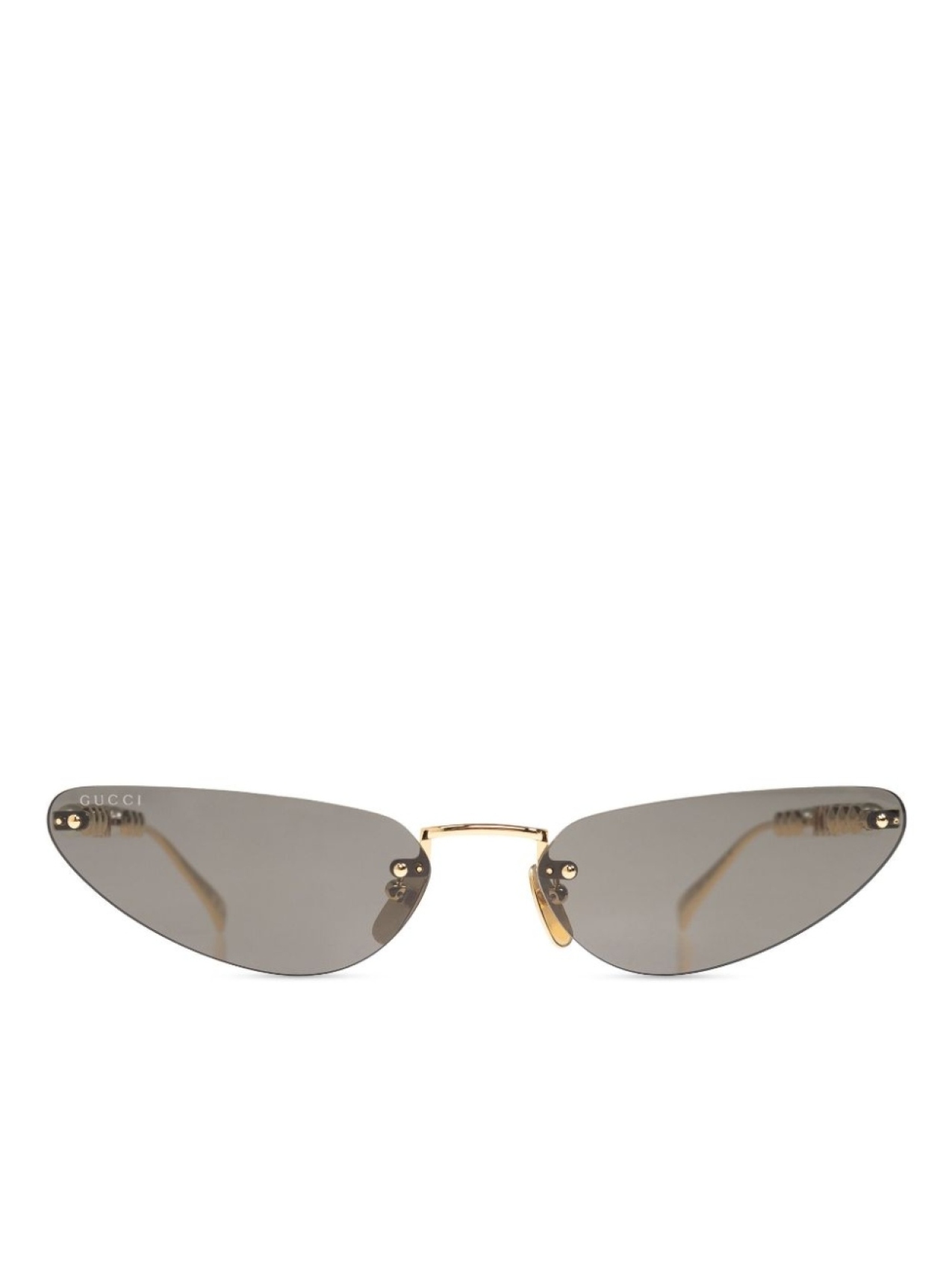 

Солнцезащитные очки «кошачий глаз» Gucci Eyewear, золотой