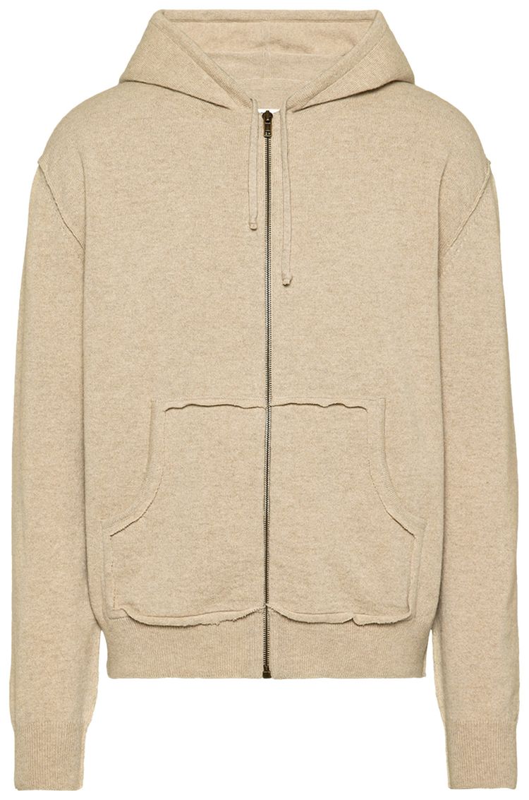 

Худи Maison Margiela Zipped Hoodie 'Walnut', загар