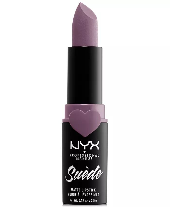 

Замшевая матовая помада Nyx Professional Makeup, цвет Violet Smoke (pastel grey purple)