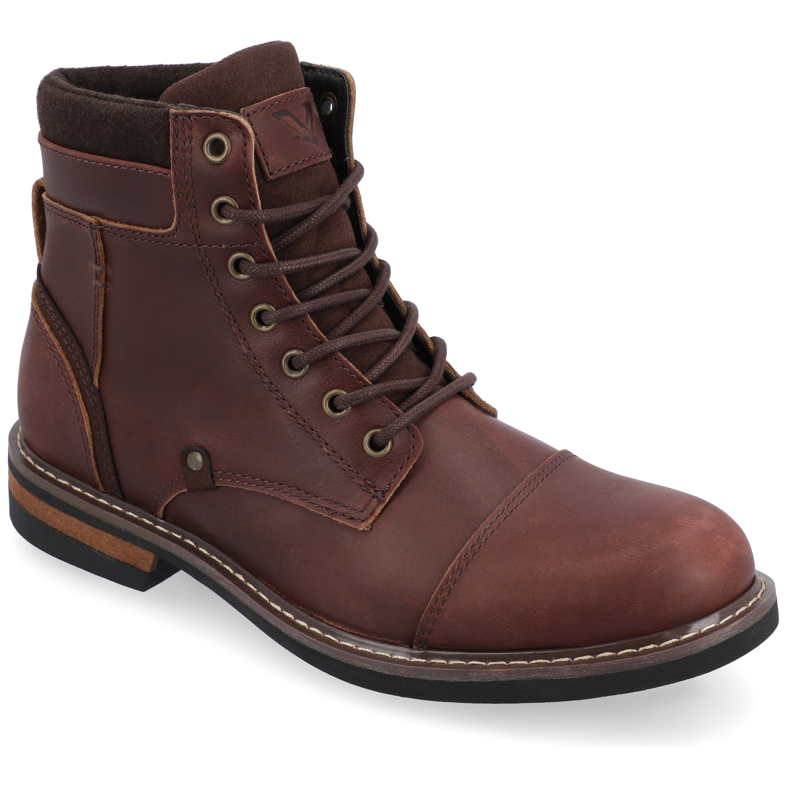 

Ботинки Territory Yukon Cap Toe Ankle Boot, красный