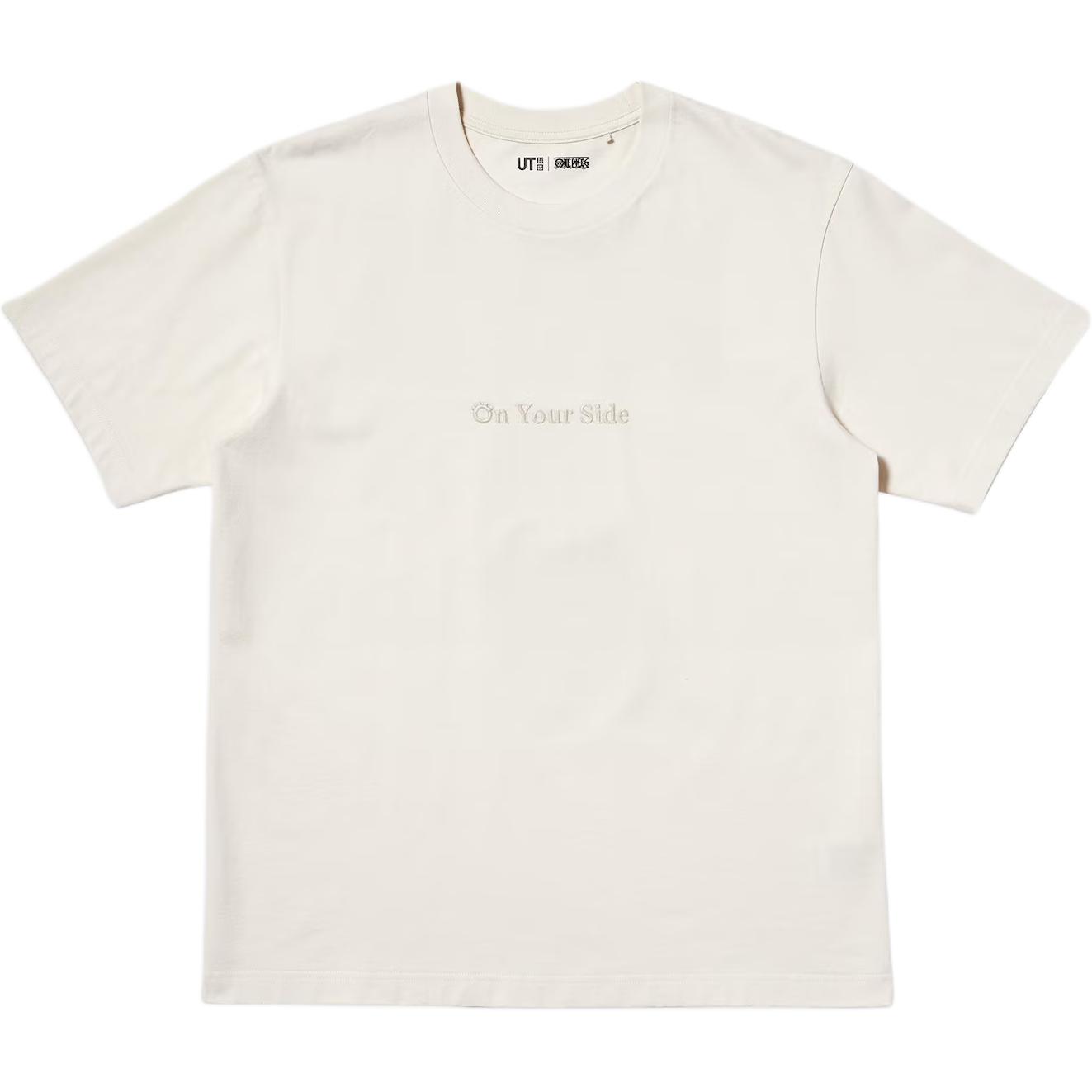 UNIQLO Футболка HAIZEIWANG,LIANMINGKUAN One Piece Collaboration Edition SS25 мужская cream — фото 3
