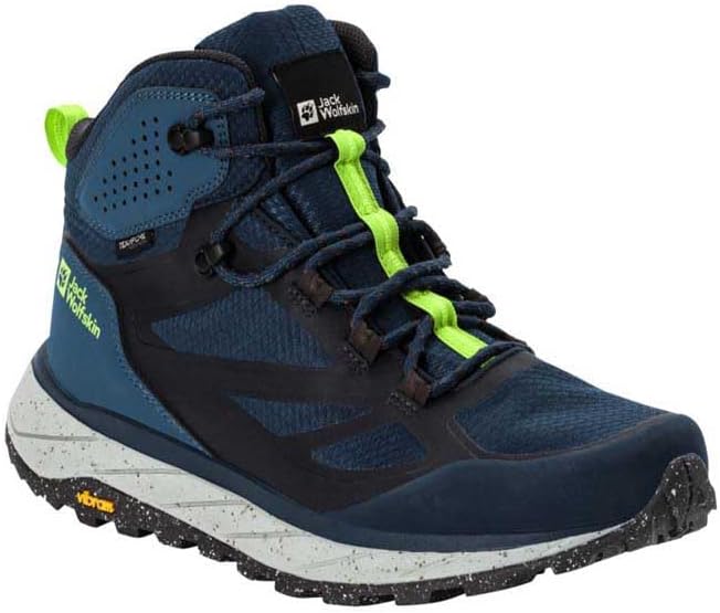Мужские ботинки Jack Wolfskin Terraventure Texapore Mid M, Dark Sea — фото 4