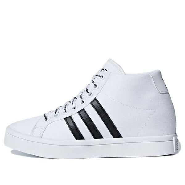 

Кроссовки оригиналы courtvantage каблук 3st Adidas, белый