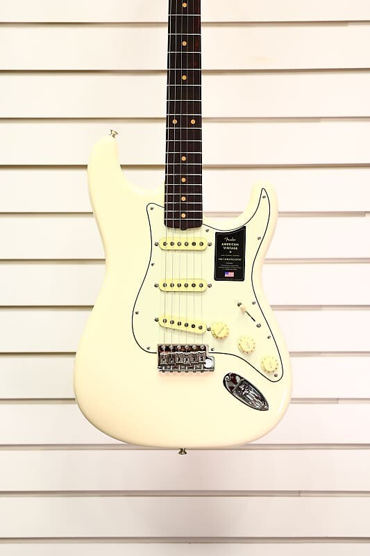 

Электрогитара Fender American Vintage II '61 Stratocaster 2023 - Olympic White