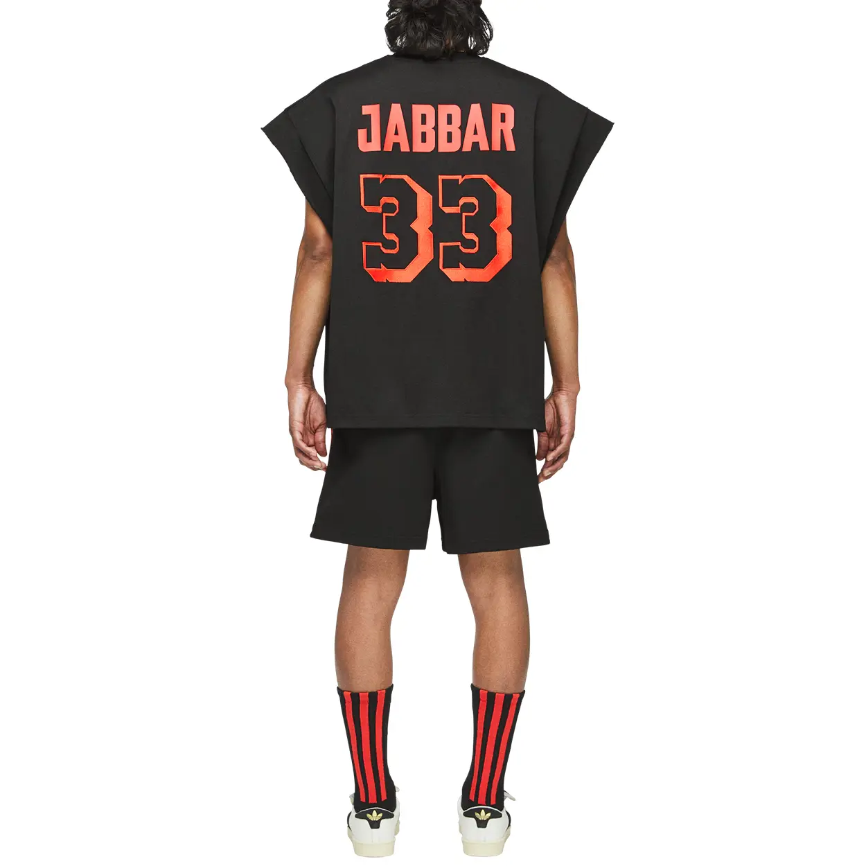 Шорты для зала Adidas Cotton Blend 'Willy Chavarria' Adidas Originals, черный — фото 4