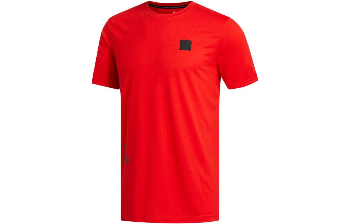 

Футболка мужская красная Adidas, красный