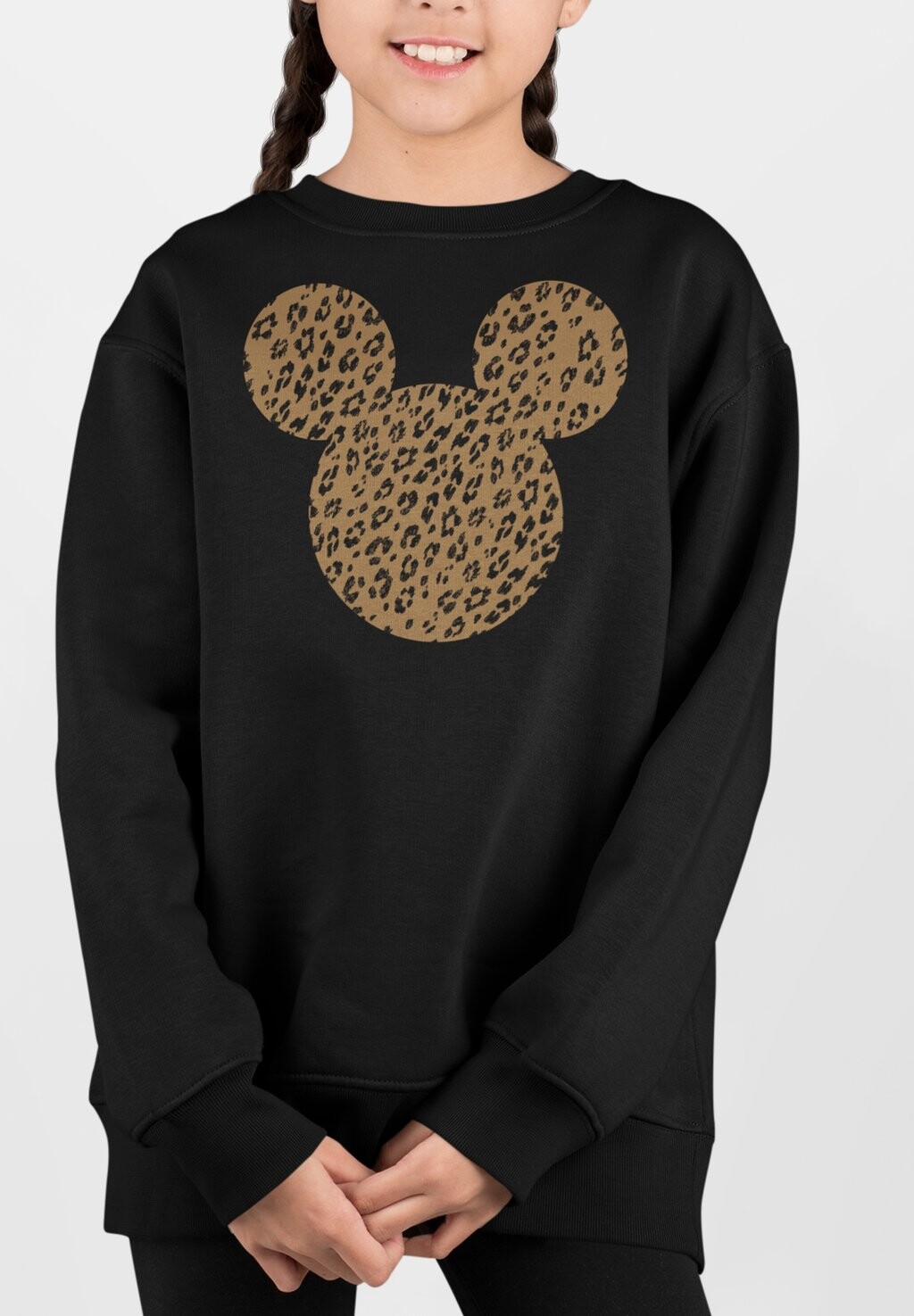 

Толстовка MICKEY CLASSIC CHEETAH MOUSE Disney, черный