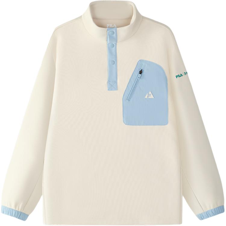 

FILA KIDS Свитшот DUNHUANGBOWUGUAN LIANMINGKUAN цвета ivory beige для подростков