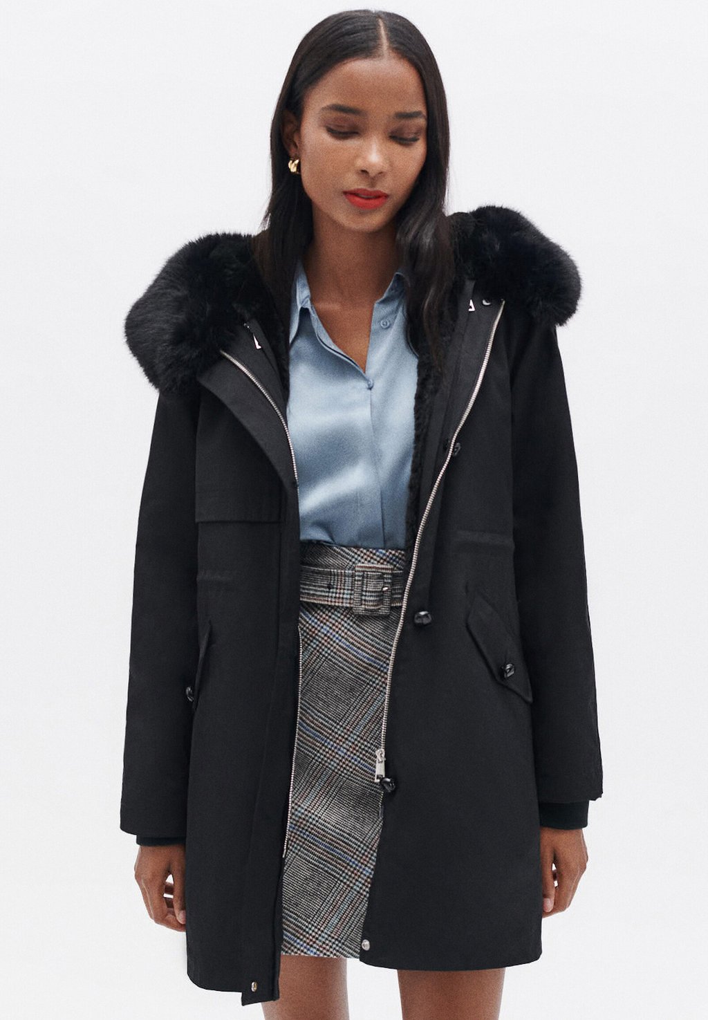 

Парка FRENCH BRAND FASHION ELEGANT MODERN GTOUNDRA Caroll, черный