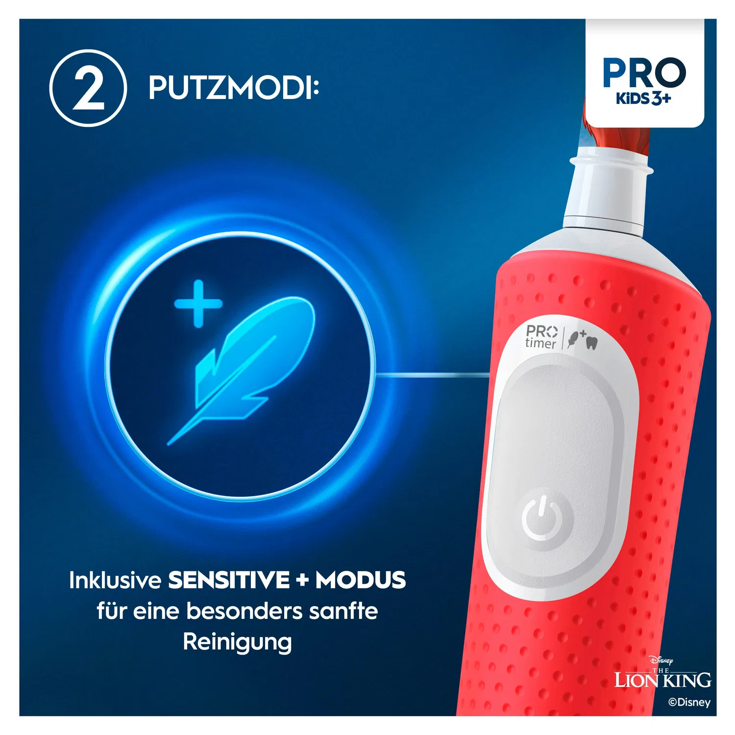 Электрическая зубная щетка для детей Vitality Pro Kids Oral-B — фото 4