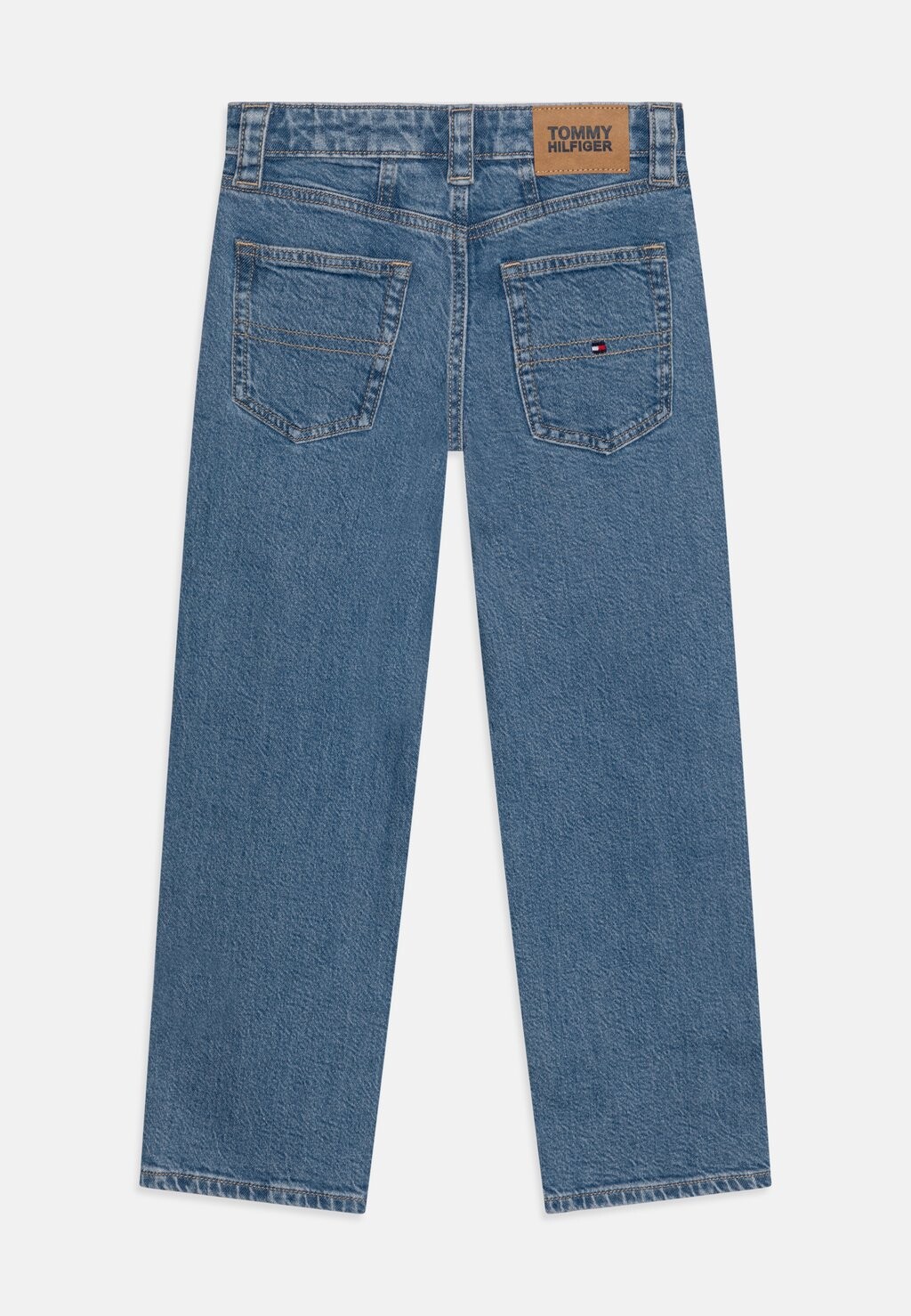 

Прямые джинсы GIRLFRIEND COMFORT Tommy Hilfiger, синий деним