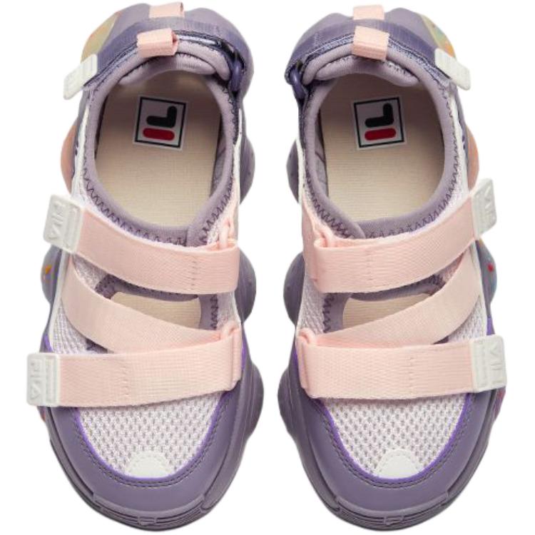 Сандалии дошкольные FILA KIDS, фиолетовый/серый — фото 3