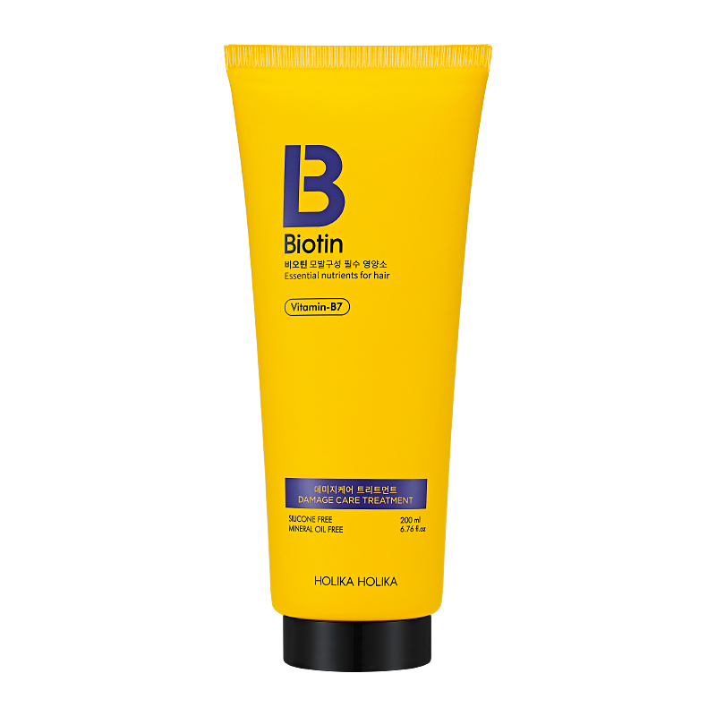

Кондиционер для поврежденных волос biotin damage care treatment Holika Holika, 200 мл