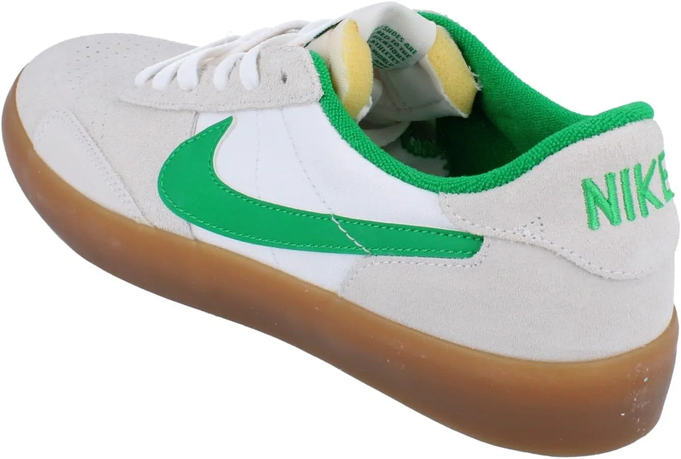 Кроссовки Nike SB Heritage Vulc, Summit White Lucky Green 101 — фото 2