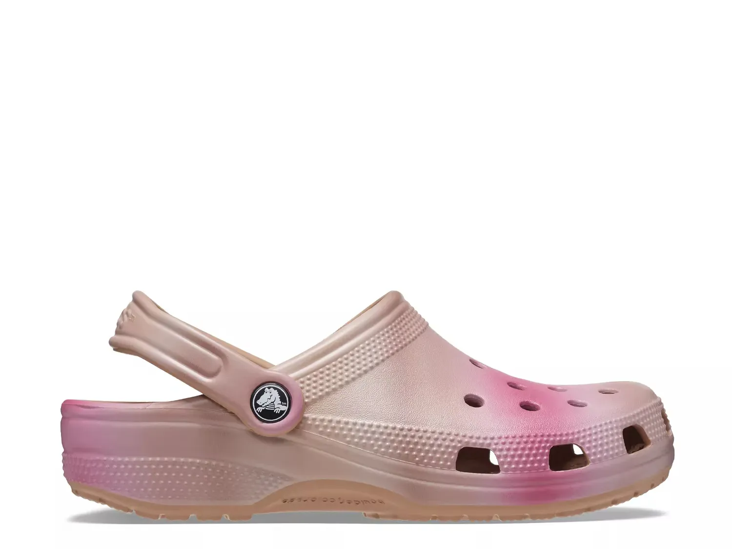 Классические сабо Crocs, Beige/Pink — фото 2