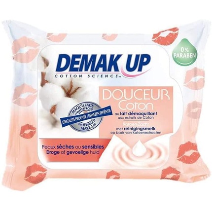 

Салфетки для сухой и чувствительной кожи 25 шт. Demak'up
