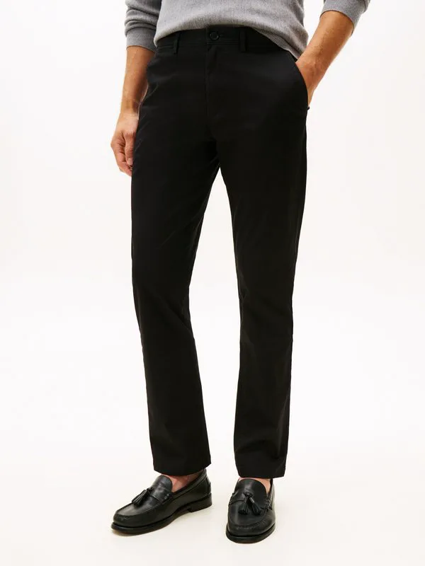 Основные брюки чинос denton essential Tommy Hilfiger, Black