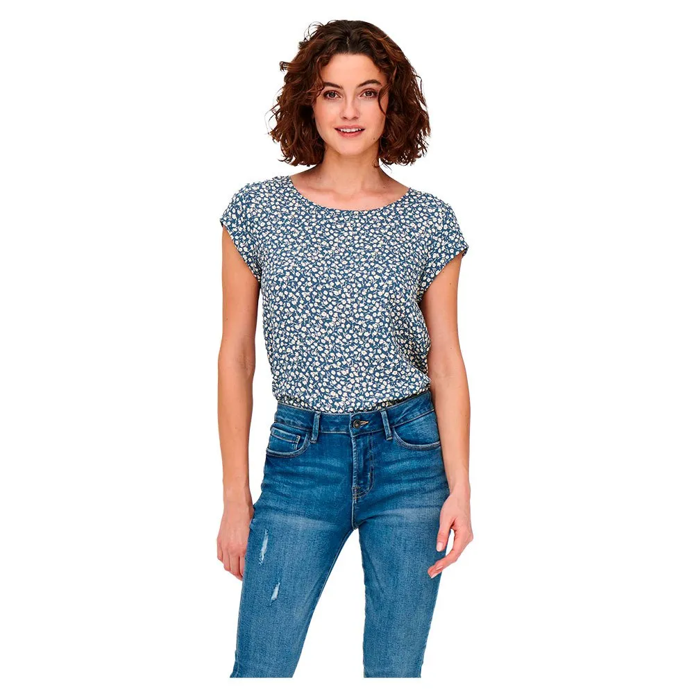 

Футболка Only Vic AOP PTM, розовый