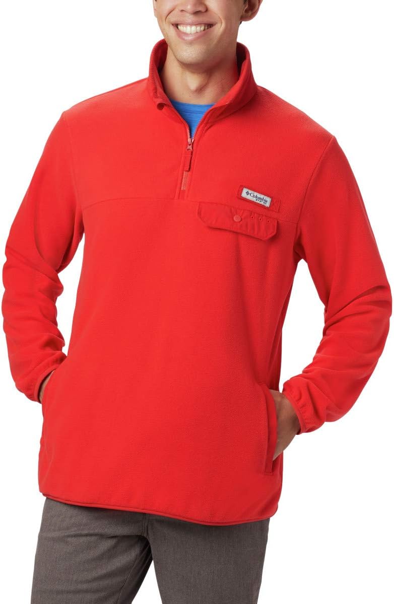 

Columbia мужская флисовая куртка M Harborside II PO, Red Spark