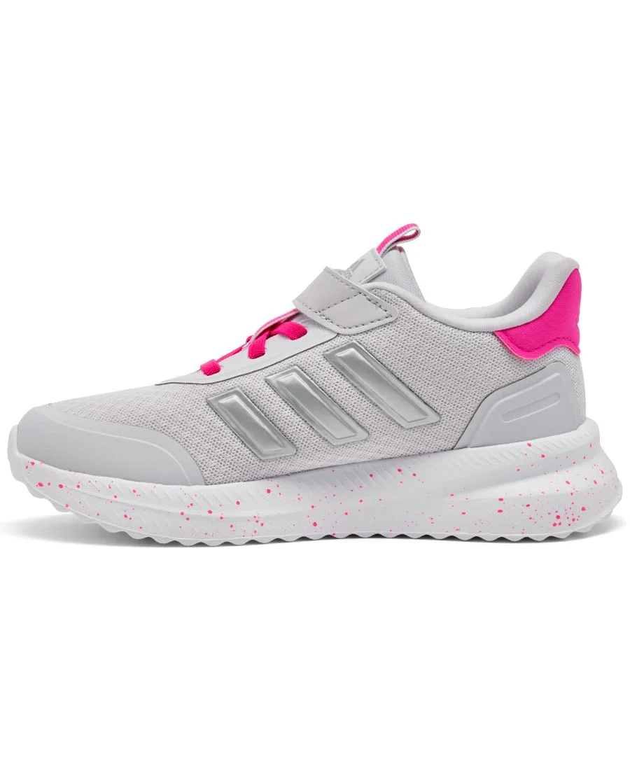Повседневные кроссовки Little Girls X PLRPATH от Finish Line Adidas, серый, розовый — фото 3