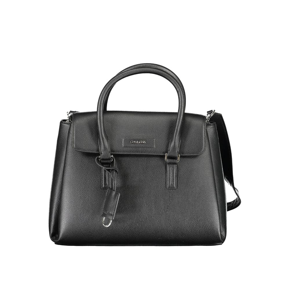 

Черная женская сумка из полиэстера Calvin Klein